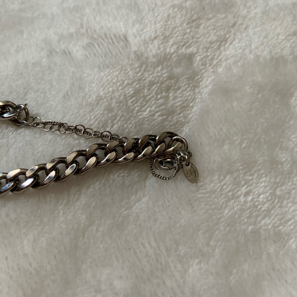 Miraculous Medal Double Chain 925 Silver Necklace - Picture 4 of 4